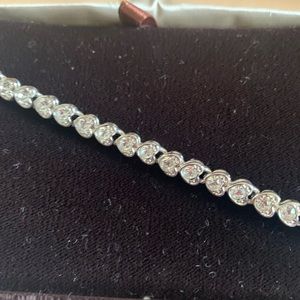 Beautiful Silver plated bracelet by Vendome/Coro